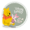 Icone do Pooh e Piglet no fundo cinza